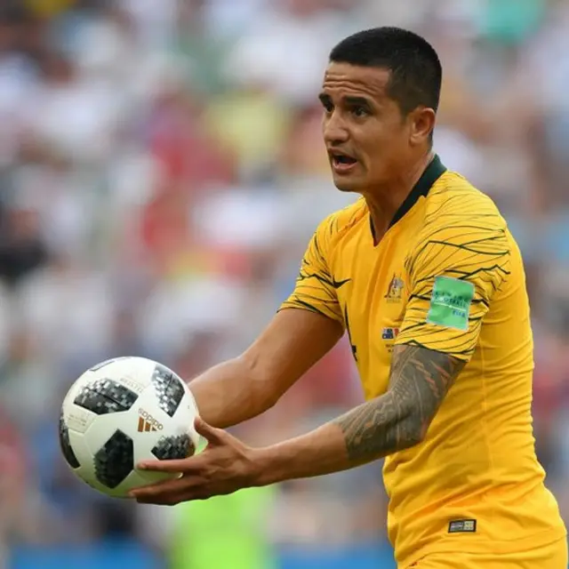 Cahill está jugando su cuarto Mundial, habiendo anotado en los tres anteriores.