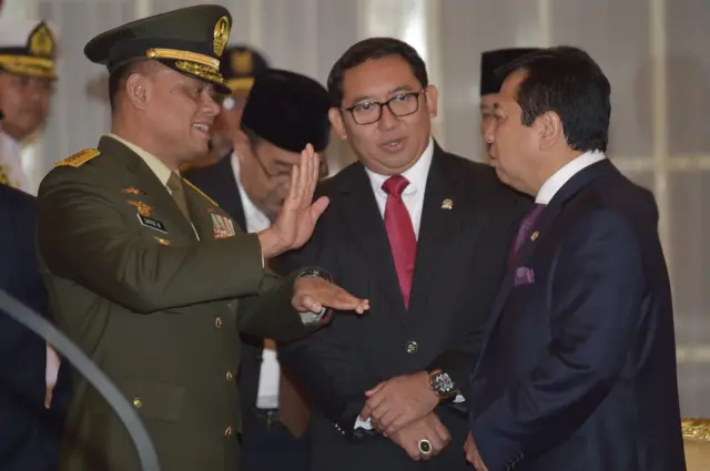 Gatot Nurmantyo, fadli zon, setya novanto