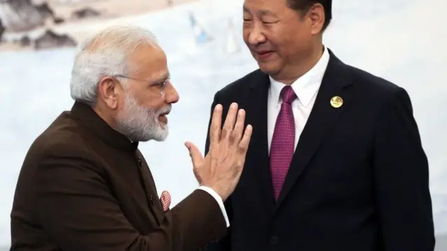 मोदी, शी जिनपिंग