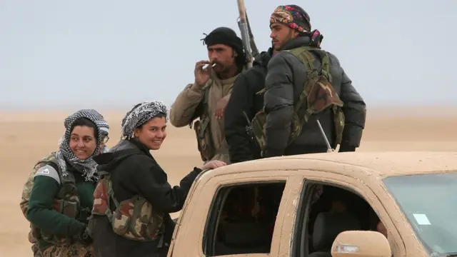 Suriye Demokratik Güçleri Rakka harekatında