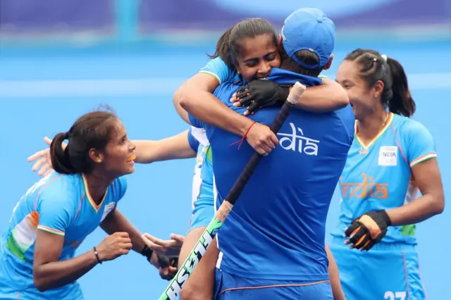 भारतीय महिला हॉकी टीम.