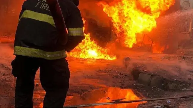 Rumuekpe explosion for illegal refinery explosion near Port Harcourt leave dozens dead