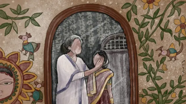 त्याकाळच्या परंपरांप्रमाणे वयाच्या अकराव्या वर्षीच रखमाबाईंचं लग्न त्यांच्या विधवा आईनं लावून दिलं