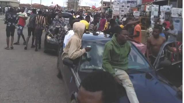 Awọn ọdọ to n se iwọde