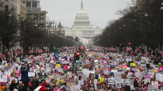 Maandamano ya wanawake mjini Washington