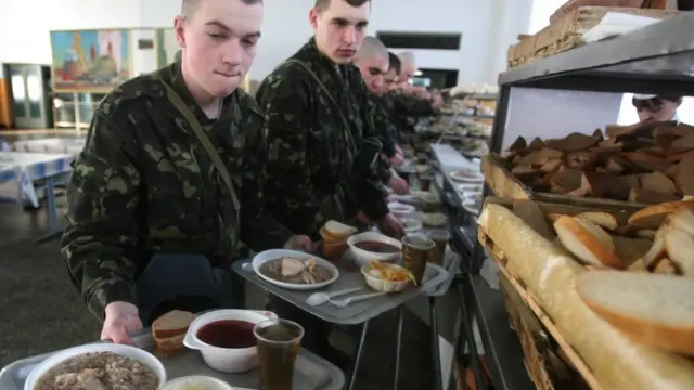 харчування військових