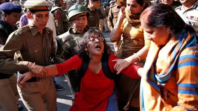 छात्रों का प्रदर्शन