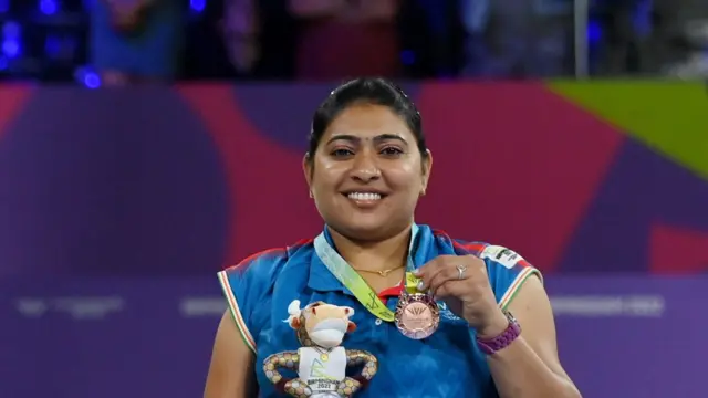 સોનલ પટેલે 2022માં બર્મિંઘમ ખાતે રમાયેલી કૉમનવેલ્થ ગેમ્સમાં ટેબલ ટૅનિસ સ્પર્ધામાં બ્રોન્ઝ મેડલ જીત્યો હતો