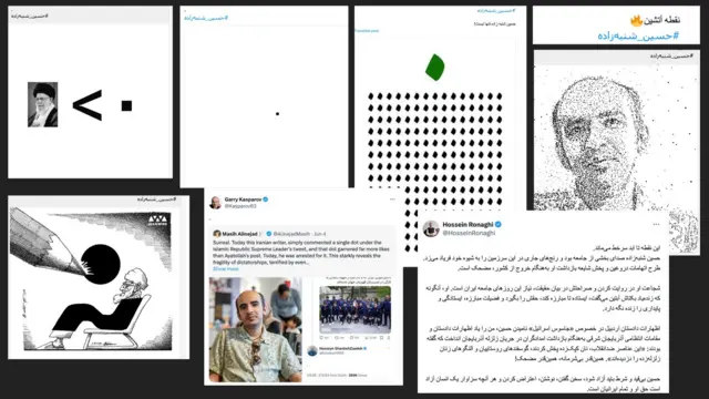 مجموعهای از توییتها