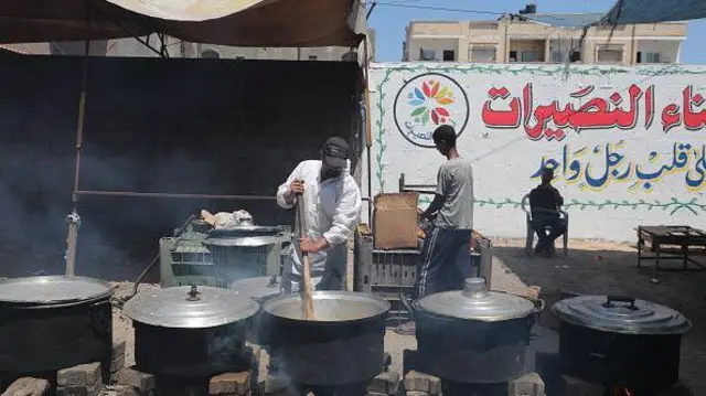 Приготовление пищи в секторе Газа