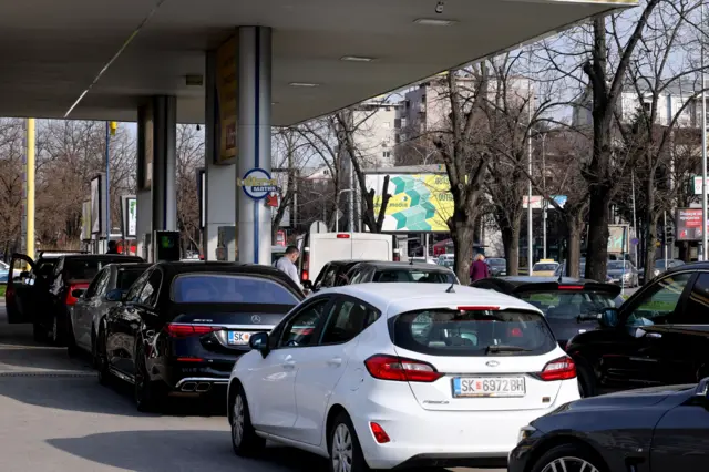 редови за гориво у северној македонији