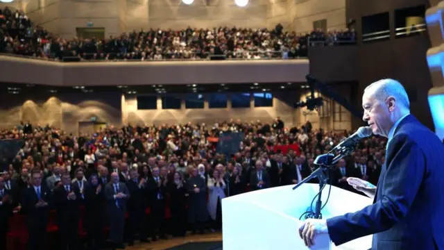 Cumhurbaşkanı Erdoğan, 21 Mart'ta Haliç Kongre Merkezi'nde Nevruz Anma Programı'nda konuştu