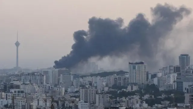 তেহরানে ইসরায়েলি হামলা