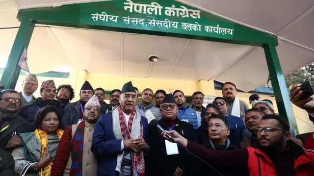 संसदीय दलको नेतामा देउवा भारी बहुमतले विजयी भएका हुन्