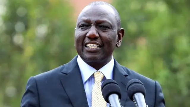 Pirezidantii haaraa Keeniyaa Wiiliyaam Ruutoo