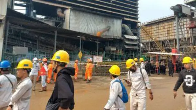 Pekerja di PT Indonesia Morowali Industrial Park kembali bekerja usai insiden pada Minggu (24/12)