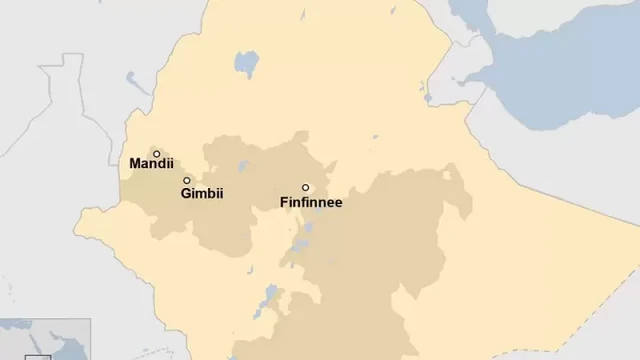 Kaartaa Wallagga Lixaa