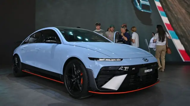 هیوندای آیونیک ۶ N در جشنواره سرعت «گوود وود» رونمایی شد