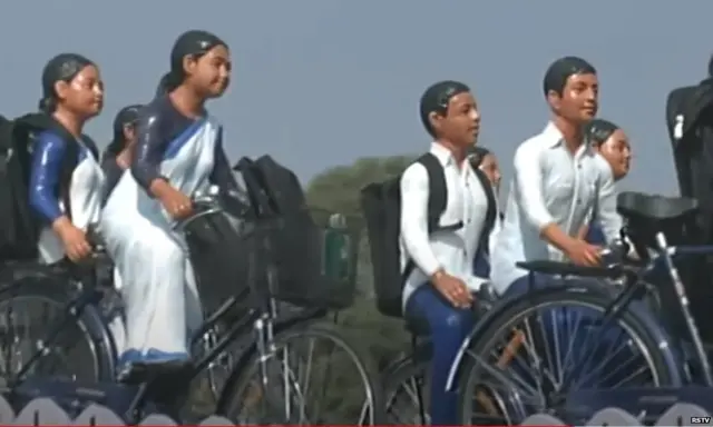 26 जनवरी 2021 परेड में पश्चिम बंगाल की झांकी