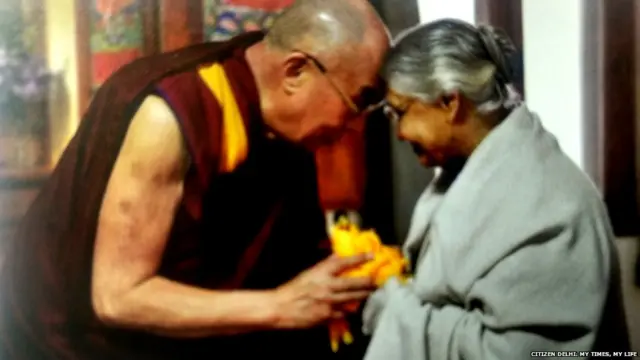 ਸ਼ੀਲਾ ਦੀਕਸ਼ਿਤ, ਦਲਾਈ ਲਾਮਾ