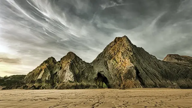 Утесы в Гламоргане