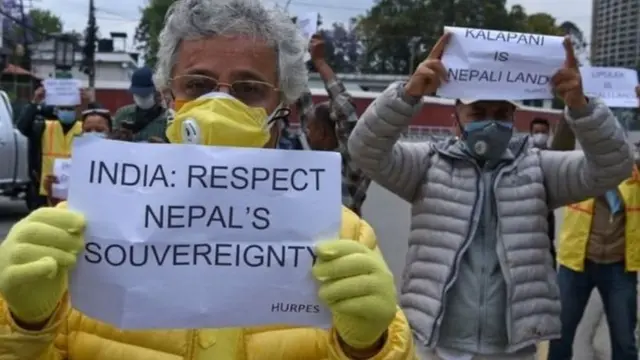 नेपाल के प्रदर्शनकारी