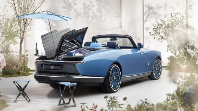 تنها سه دستگاه از این رولزرویس ساخته میشود