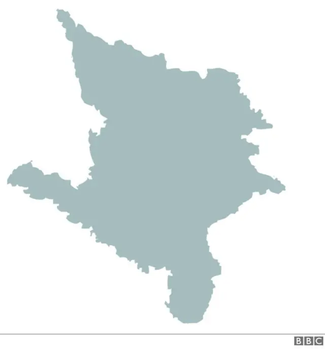 પૂર્વાંચલનો નકશો