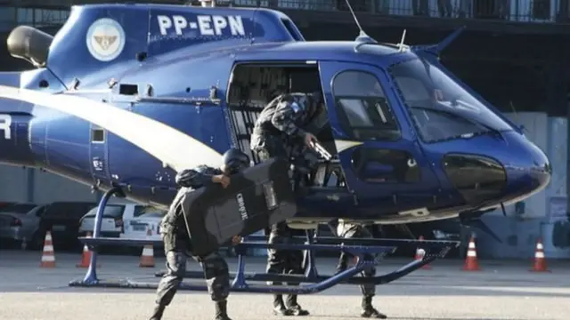 helicóptero da PM