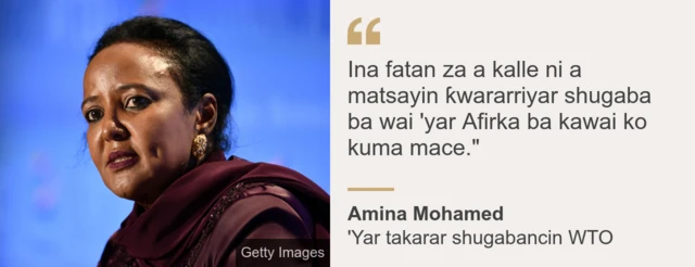 Amina Mohamed quote box