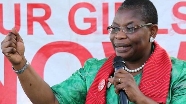 Oby Ezekwesili na powerful voice wey dey campaign for di release of di Chibok girls