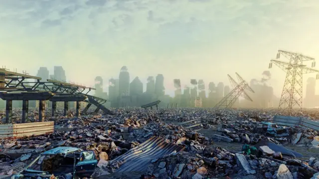 Diseño de ciudad destruida