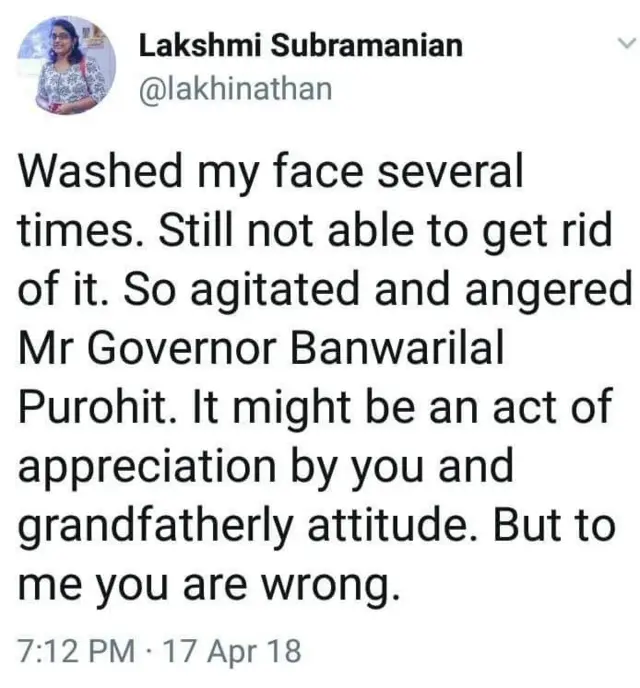 சர்ச்சையில் முடிந்த ஆளுனரின் செய்தியாளர் சந்திப்பு