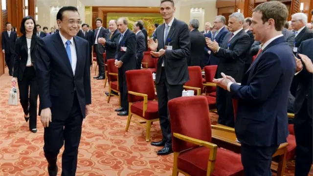 چینی صدر اور زوکربرگ