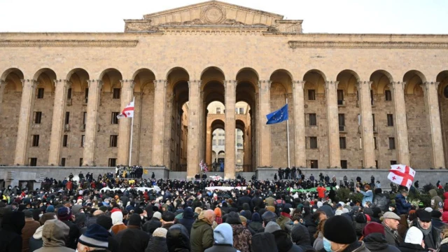 Грузия, протесты
