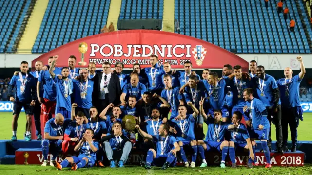 Slavlje u finalu Kupa, Vinkovci, 23. maj 2018.