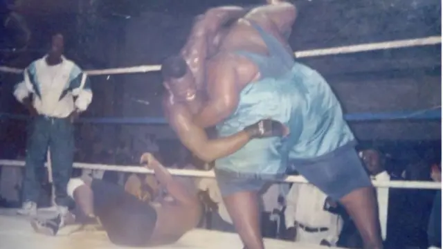 Emeka Okeke Sumo Wrestling