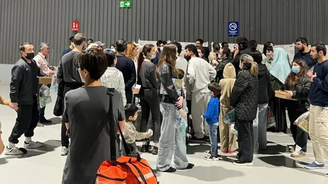 شماری از پناهجویانی که تازه از آمریکا اخراج و به کاستاریکا منتقل شده‌اند