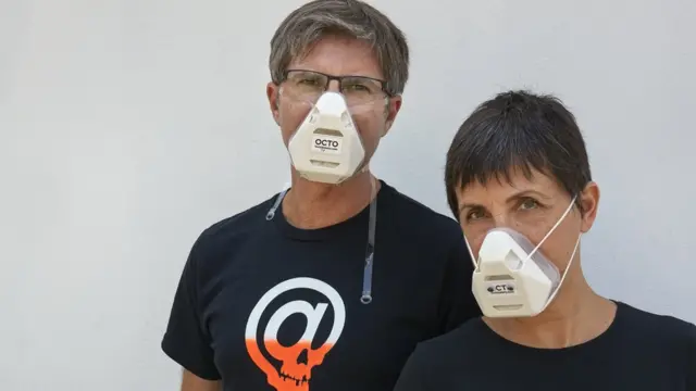 ناتاشا دوين مع شريكها توبياز فرانوسيزك