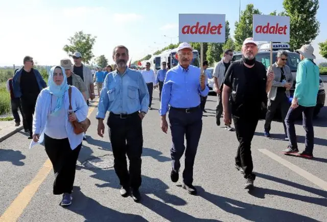 Kılıçdaroğlu'na AKP kurucuları da eşlik etti