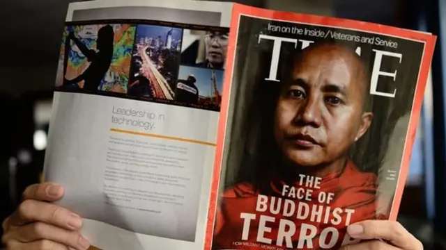 'বৌদ্ধ সন্ত্রাসের প্রতিমূর্তি' - টাইম ম্যাগাজিনের প্রচ্ছদ