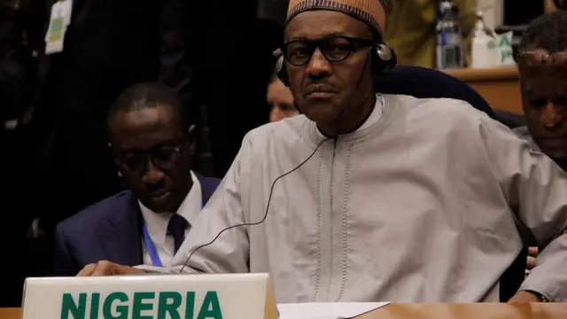 Nigeria President Muhammadu Buhari