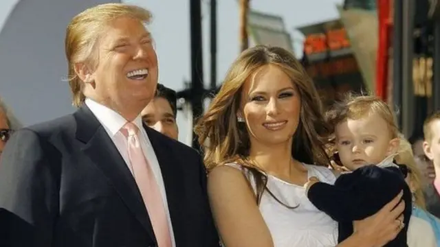 डोनल्ड ट्रंप और मेलानिया