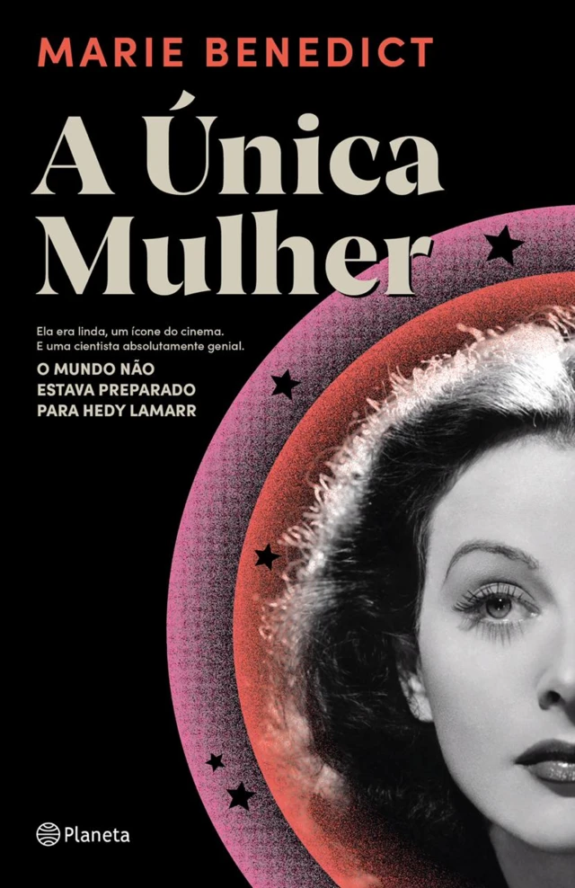 Caparoleta de jogoslivro sobre Hedy Lamarr