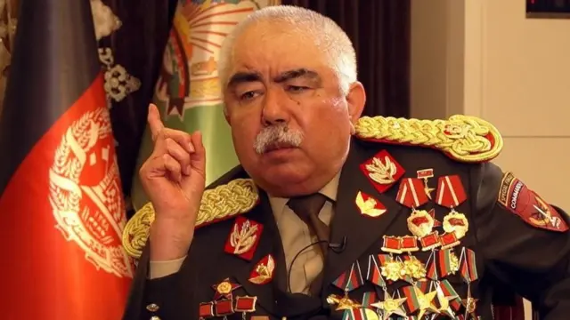 افغانستان، مارشال دوستم، طالبان، حکومت موقت