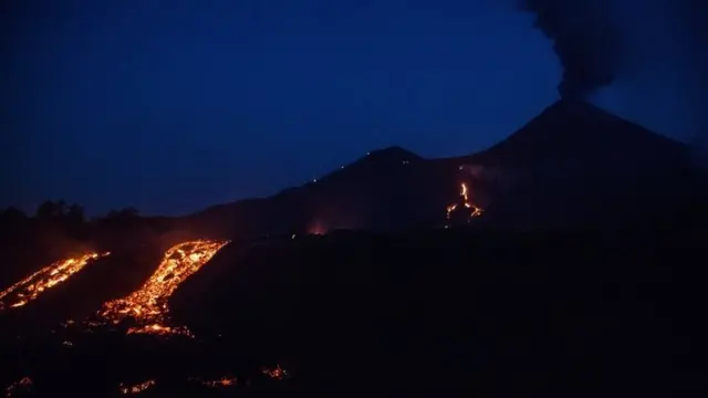 ríos de lava