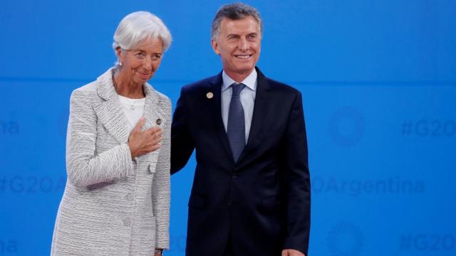 Christine Lagarde e Mauricio Macri na reunião do G20voucher b2xbetnovembrovoucher b2xbet2018