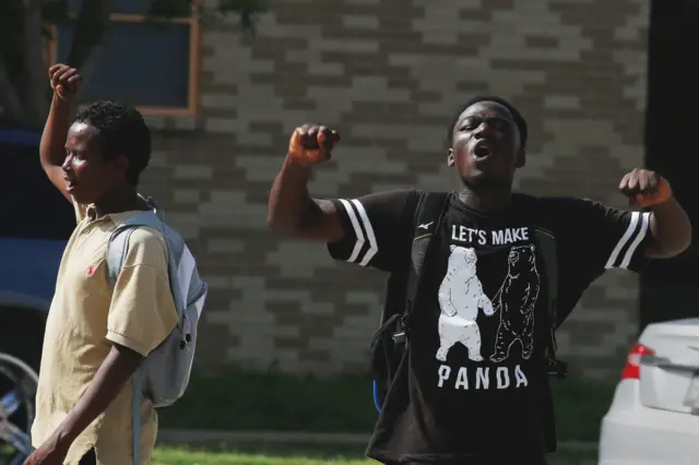 Протесты в Далласе