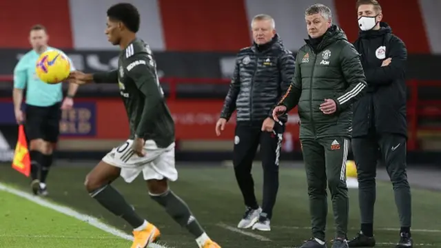 Ole Gunnar son entraineur considère Rashford comme pièce essentiel dans son dispositif tactique