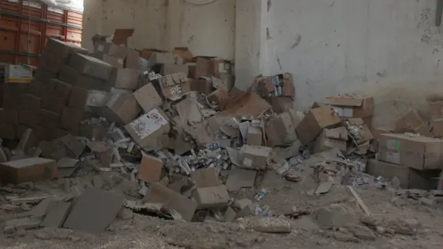 Saldırı sonrası görüntüler